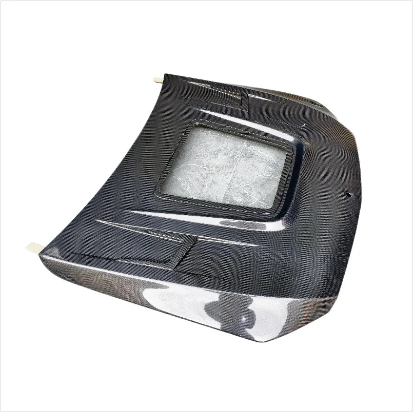 High Glossy Carbon Fiber Front Hood for C Class W204 Engine Hood Cover Direct Manufacturing